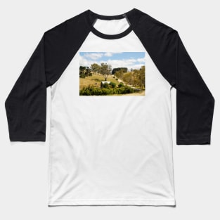Australian Rural Landscape Baseball T-Shirt
